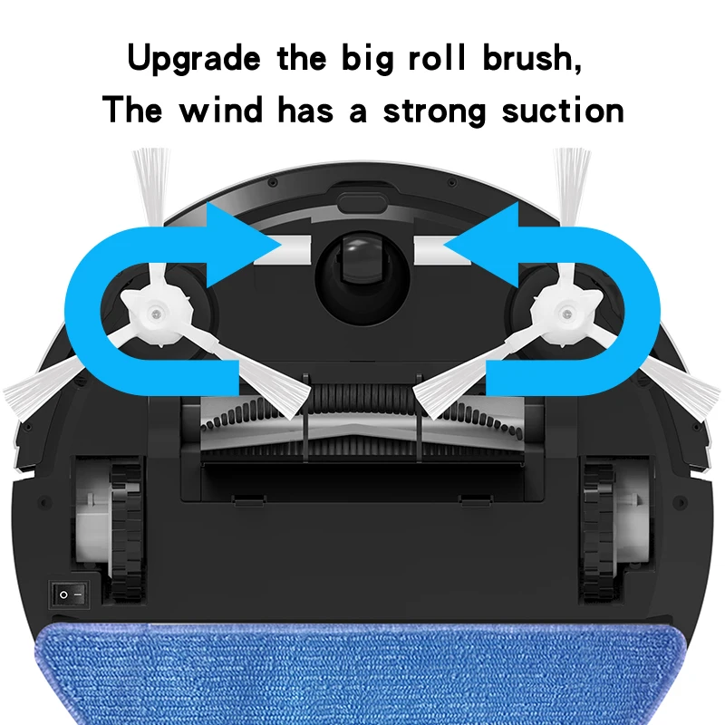 
2021 multiple functional wet and dry sweeping mop smart intelligent floor robot vacuum cleaner app control automatic 