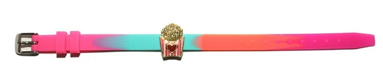 New Custom Design Fancy Party Wristbands For Children Creative Silicone Sport Colored Kids Bracelet