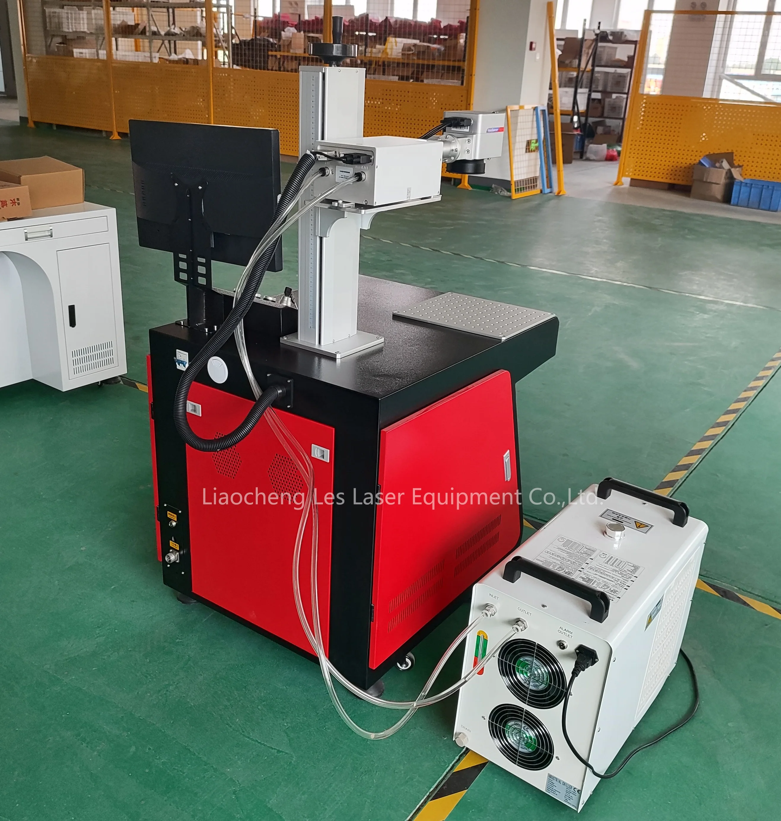 20W 30W 50W 100w deep engraving mopa color ipg metal steel 3d fiber laser marking machine price