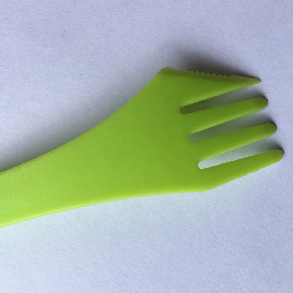 Plastic Spoons Sports 3 In-1 Travel Fork for Camping Travel Home Restaurant