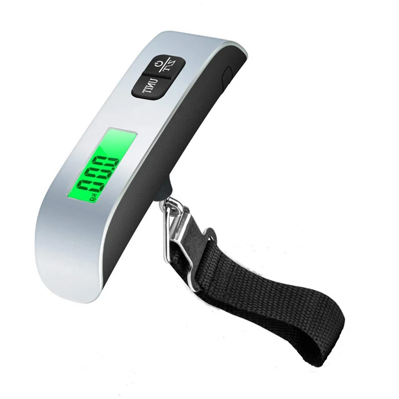 Mini 50KG Hanging Scales Bascula Weigh Luggage Basculas Digital Scale Weight Machine Portable Electronic Weighing Digital Scale
