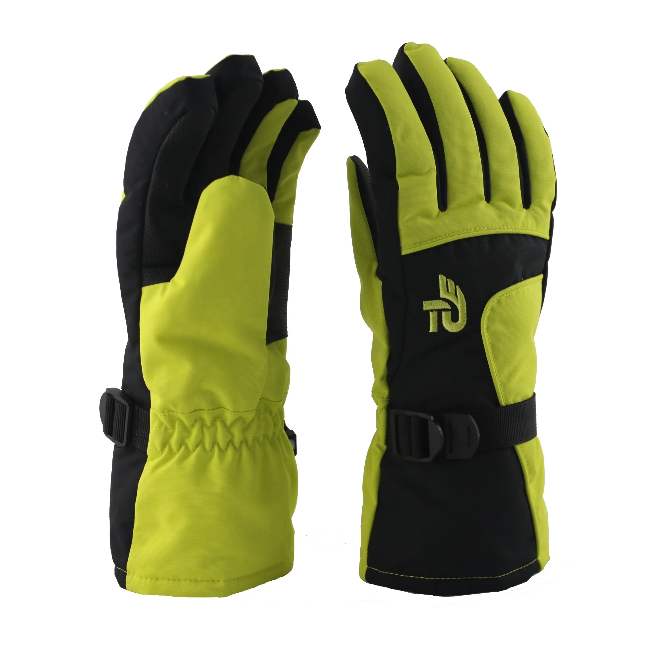 Waterproof Breathable Snowboard Gloves, 3M Thinsulate Insulated Warm Winter Snow Gloves, Fits both Men & Women