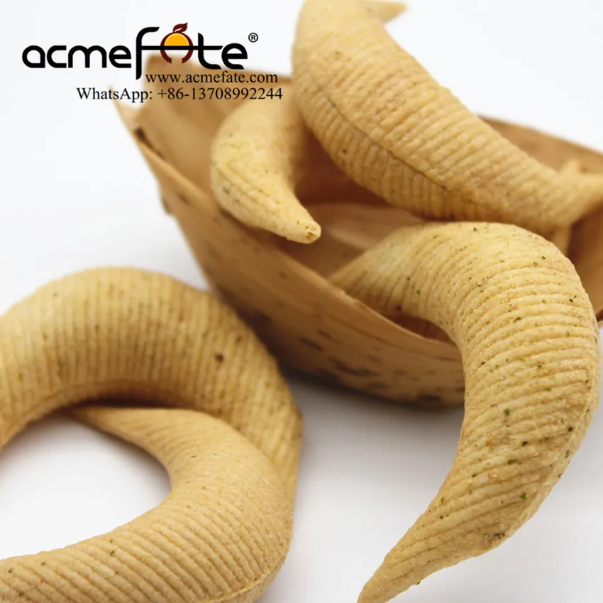 Low Fate New Chinese Grain Snack New Rice Cracker Rice Snacks New Crackers Golden Horn Duck Rice Crispy with Halal Good Price