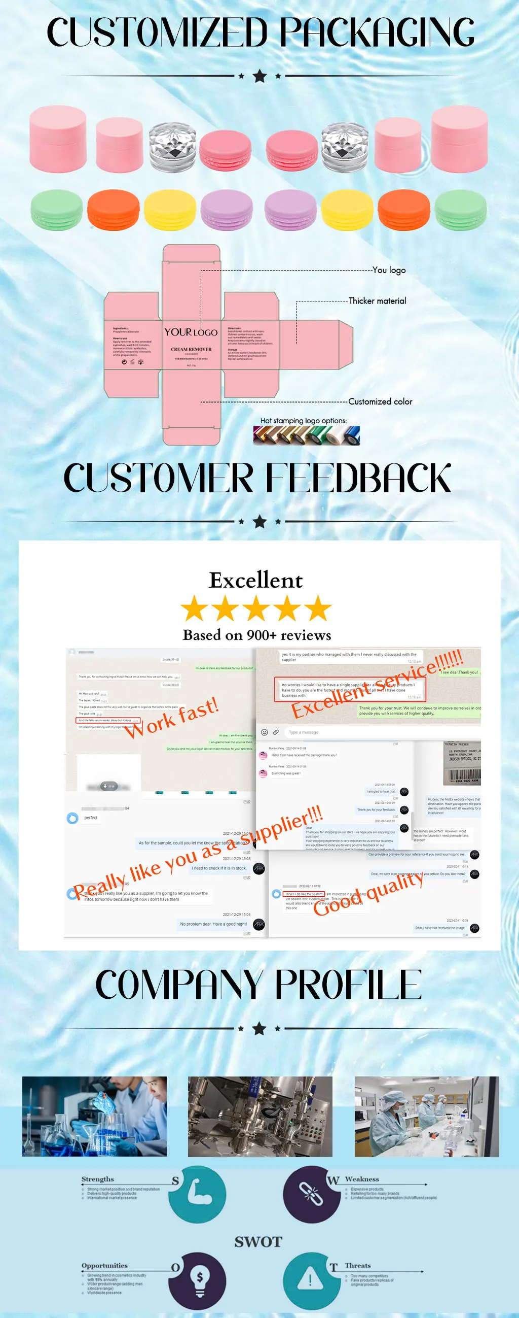 Private Label Eyelash Cream Remover For Eyelashes Adhesive Glue Latex Free Remover