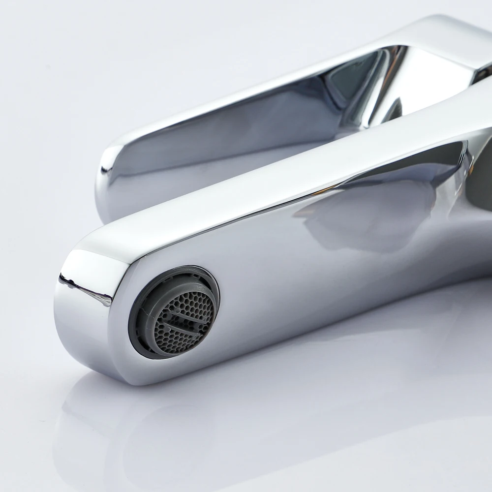 YUNDOOM OEM Torneira Kran Griferia Banheiro Chrome Deck Mounted Angle Cock Bathroom Tap Accessories Grifo Robinet Basin Faucet