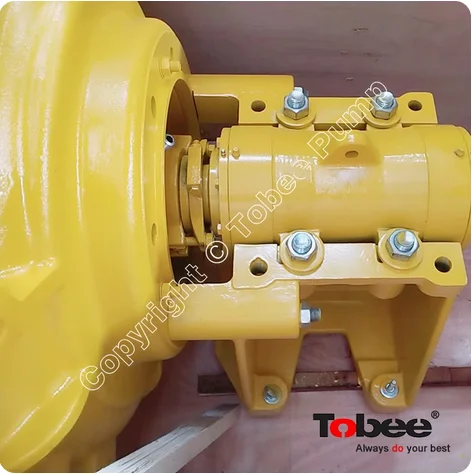 Heavy Duty Slurry Pumps 8/6inch with Rubber Lined used in Mineral Recovery and Chemical Process Plant