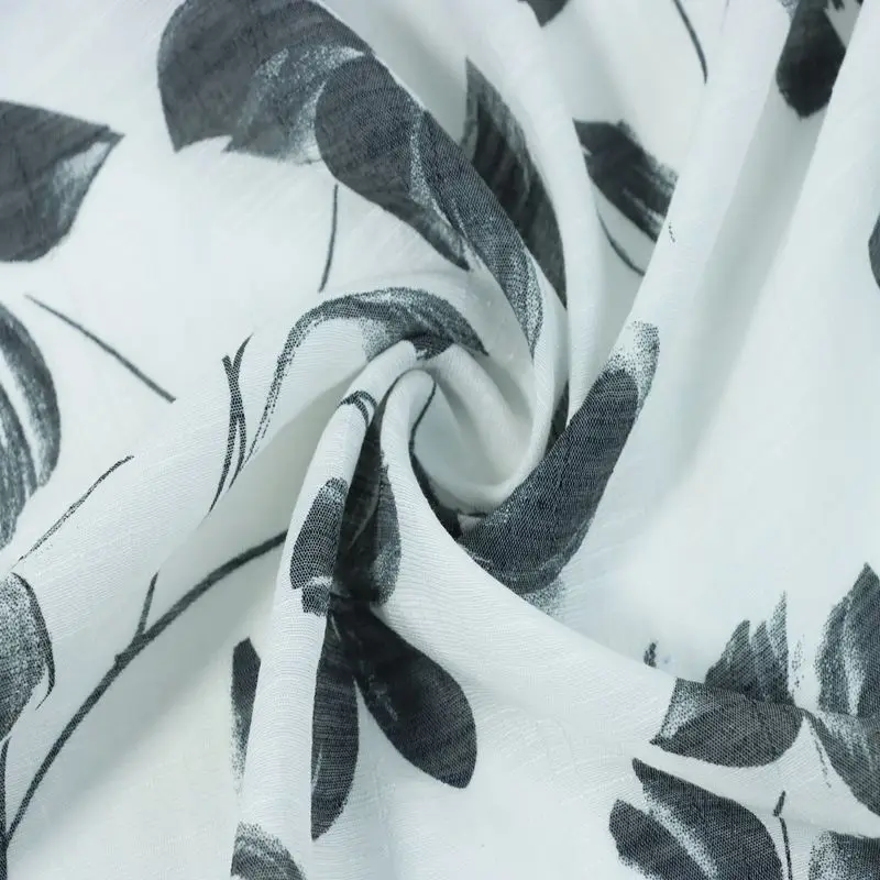 woven 100%rayon fabric viscose moss crepe fabric digital print boho design soft feeling fabrics for clothing