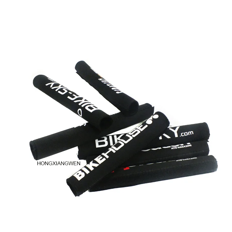 Promotional customized neoprene bicycle frame chain cover bicycle protector