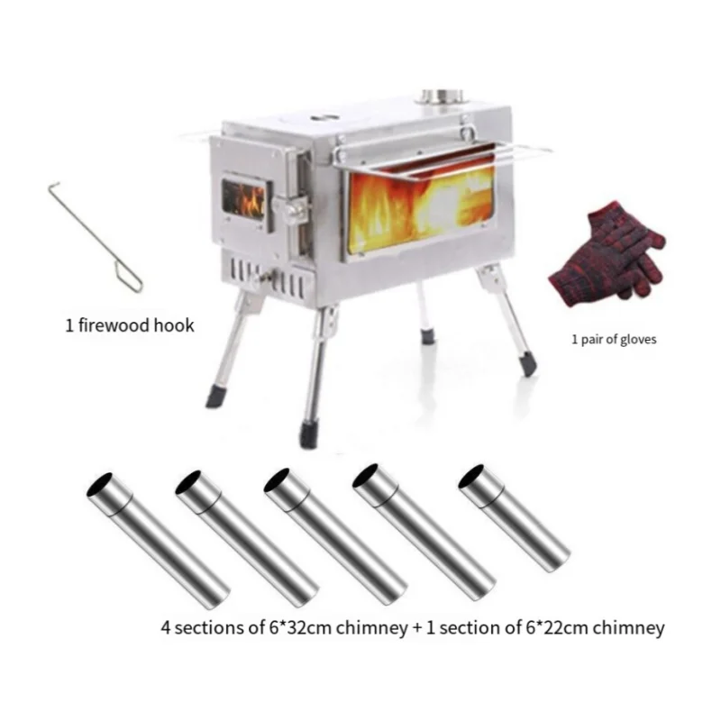 Hot Selling Camping Tent Stove New Design Hot Tent Stove Outdoor Tent Camp Stove