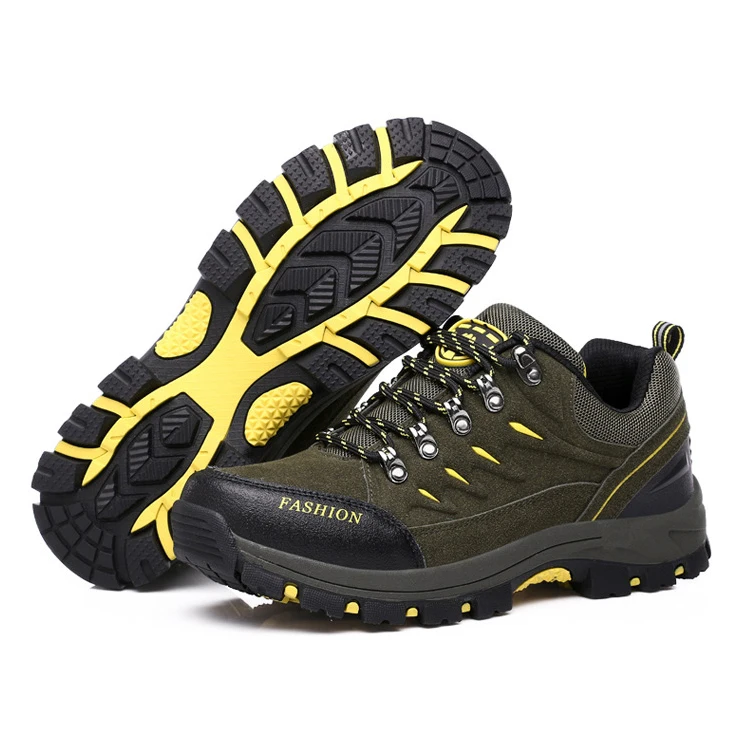 Sunland Outdoor Sport Shoes OEM Fashion Sneakers Mesh Beach Mountain Climbing Hiking Trekking Big Size Casual Running Men Shoes