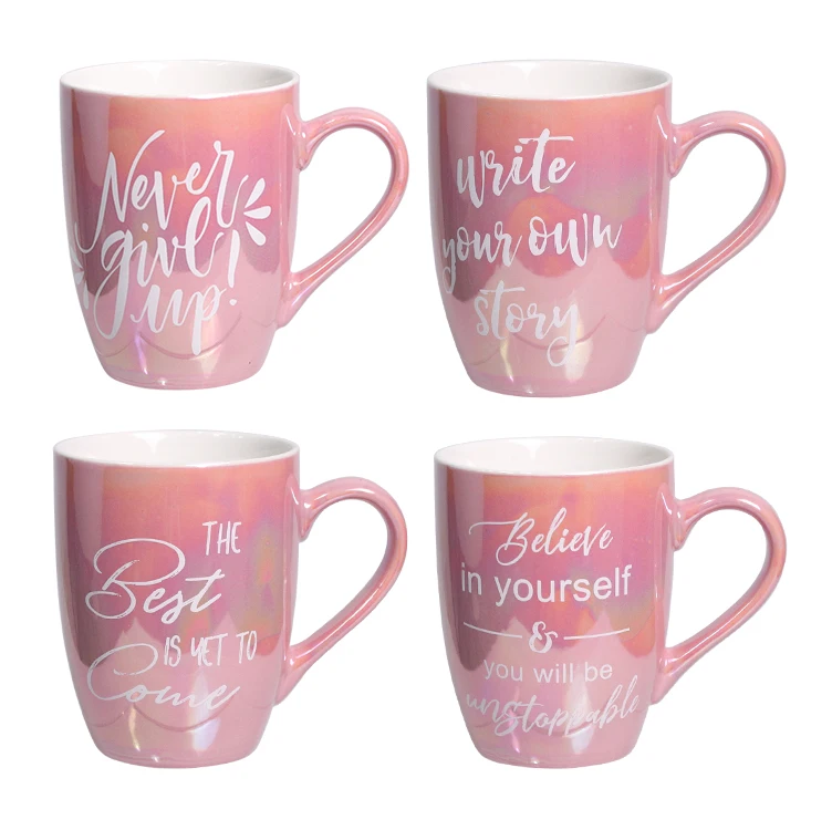 Custom Luxury Cup Color Ceramic Mug Nordic Bone China Coffee Cup Porcelain Glazed Printed Latte Gift Mug With Logo