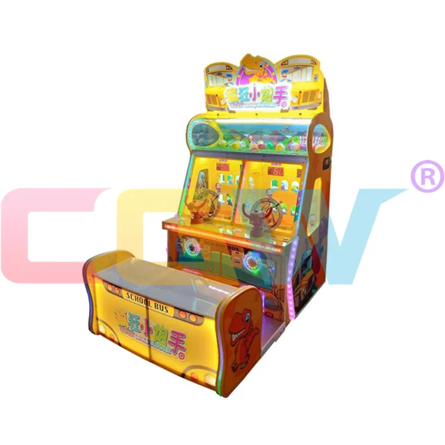 CGW Coin Operated Fun Kids Arcade Mechanical Pinball Machine,Shooting Pinball Games Machine Return Prize Arcade