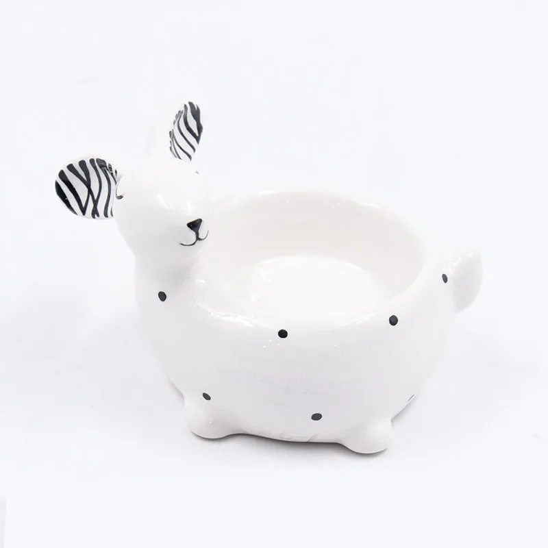 BSCI Audit Professional Factory Cup Bunny Easter Egg Ceramic Decoration With Best Price High Quality