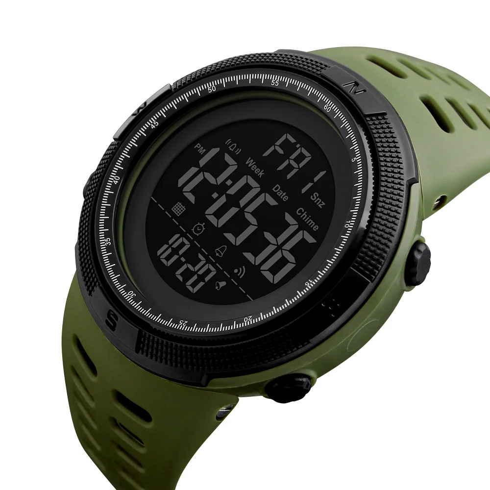 Skmei 1251 reloj deportivo mens wrist watches provete label digital sport watch for men