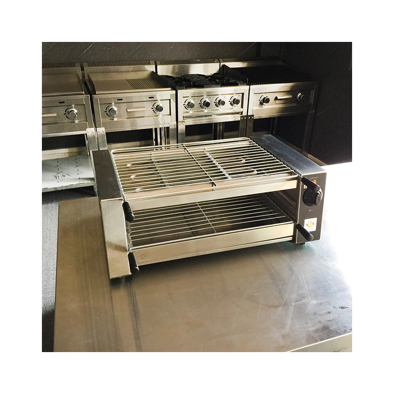 Commercial Multifunctional Indoor Electric BBQ Grill Smokeless Steel Grill with Adjustable Temperature