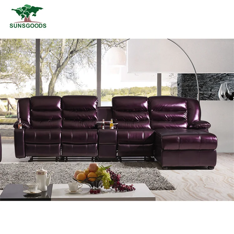 
New design sofa and recliner set,electric sofa recliner,sofa recliner set with ottoman 