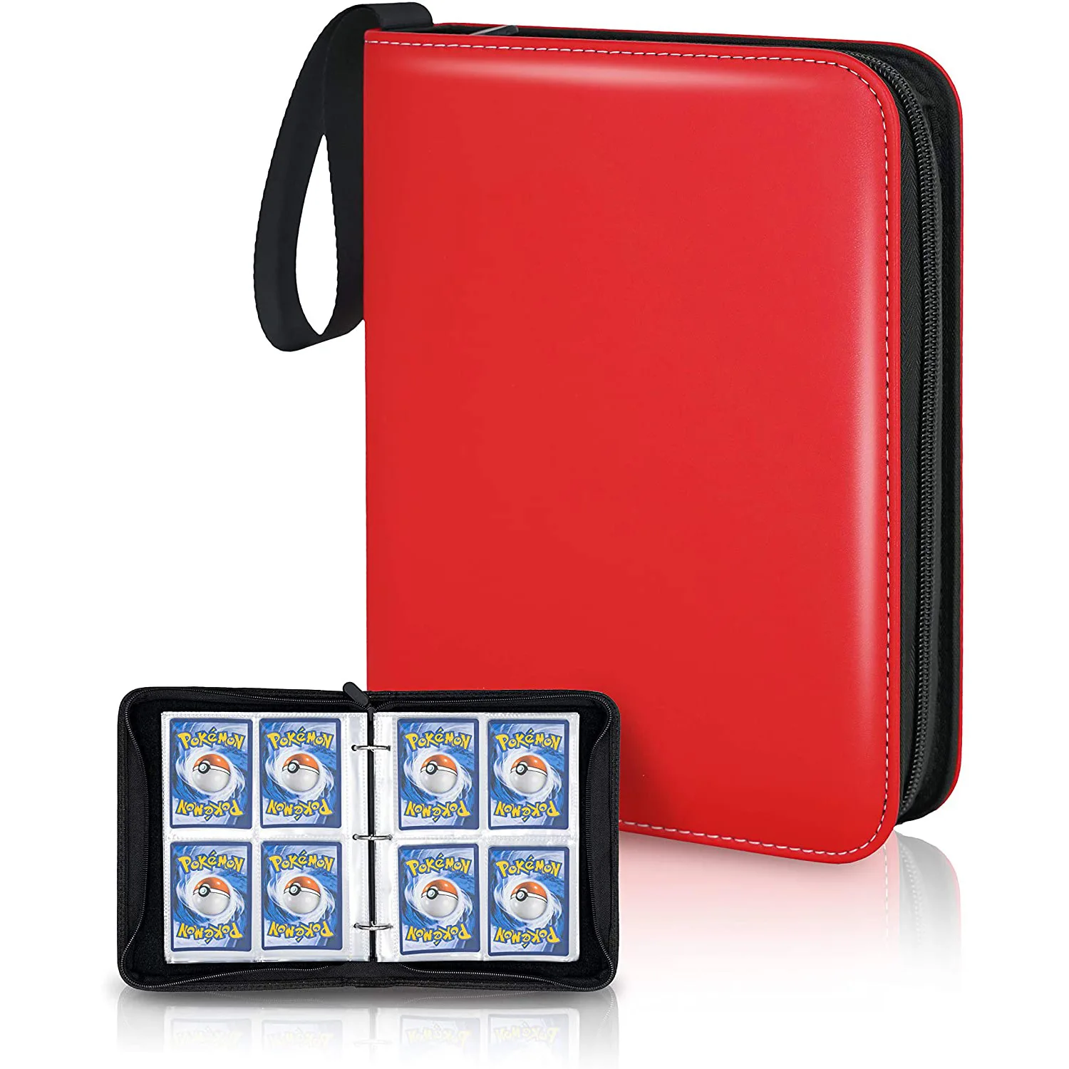 TCG Album Trading Card Binder Pookemon Binders MTG  4 Pocket Card Holder  Album With 400 Pockets pookemon Binders