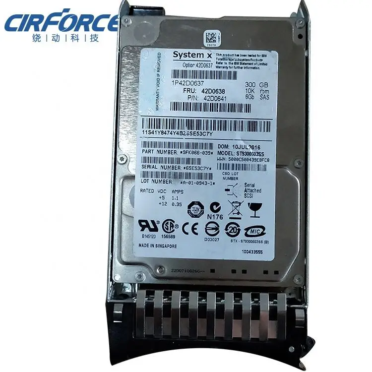 00WK792 2 5 'SAS 7 K-2 ТБ для Storwize V3700