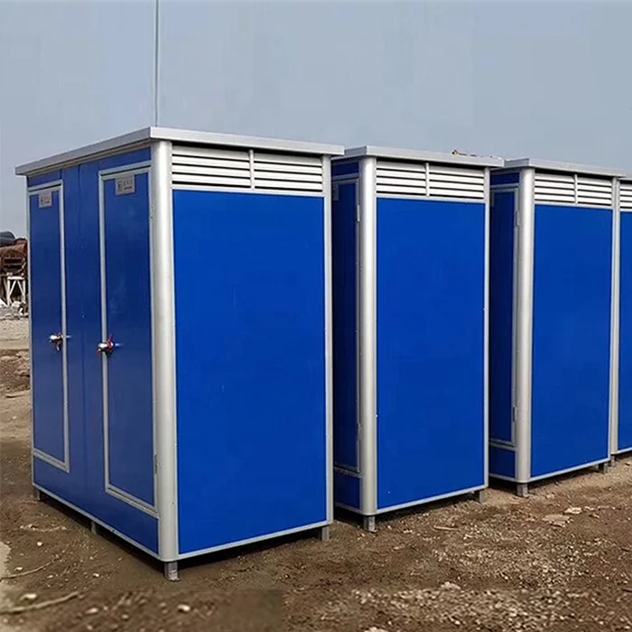 Modern Design Western Style Portable Shower And Toilet Movable Rv Mobile Aluminum Alloy Pedestal Toilet