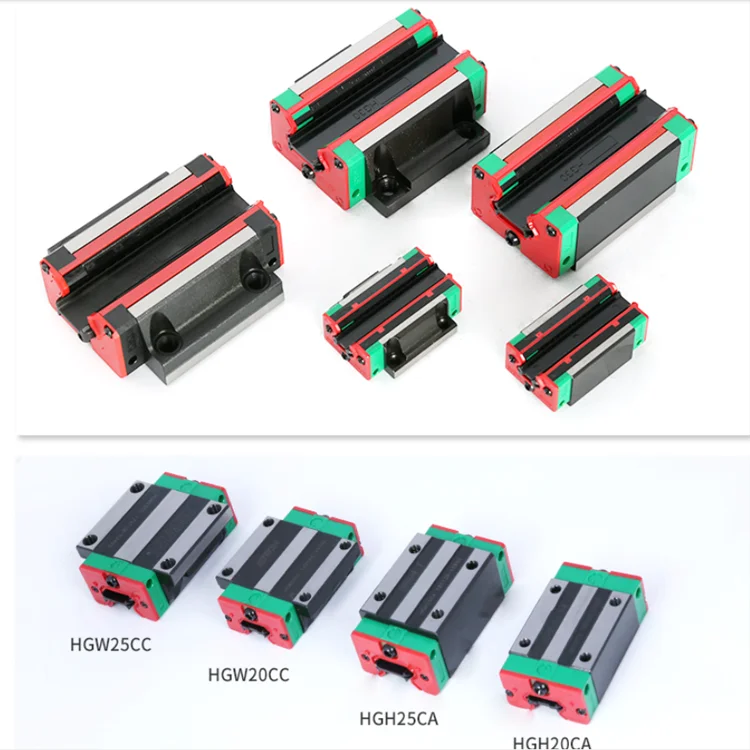  Heavy load high precision linear guides rail block HGH20CA HGR20 HG20 HGW20CC for cnc