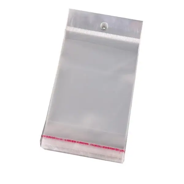 
Transparent opp bags clear handler hole pp bags 