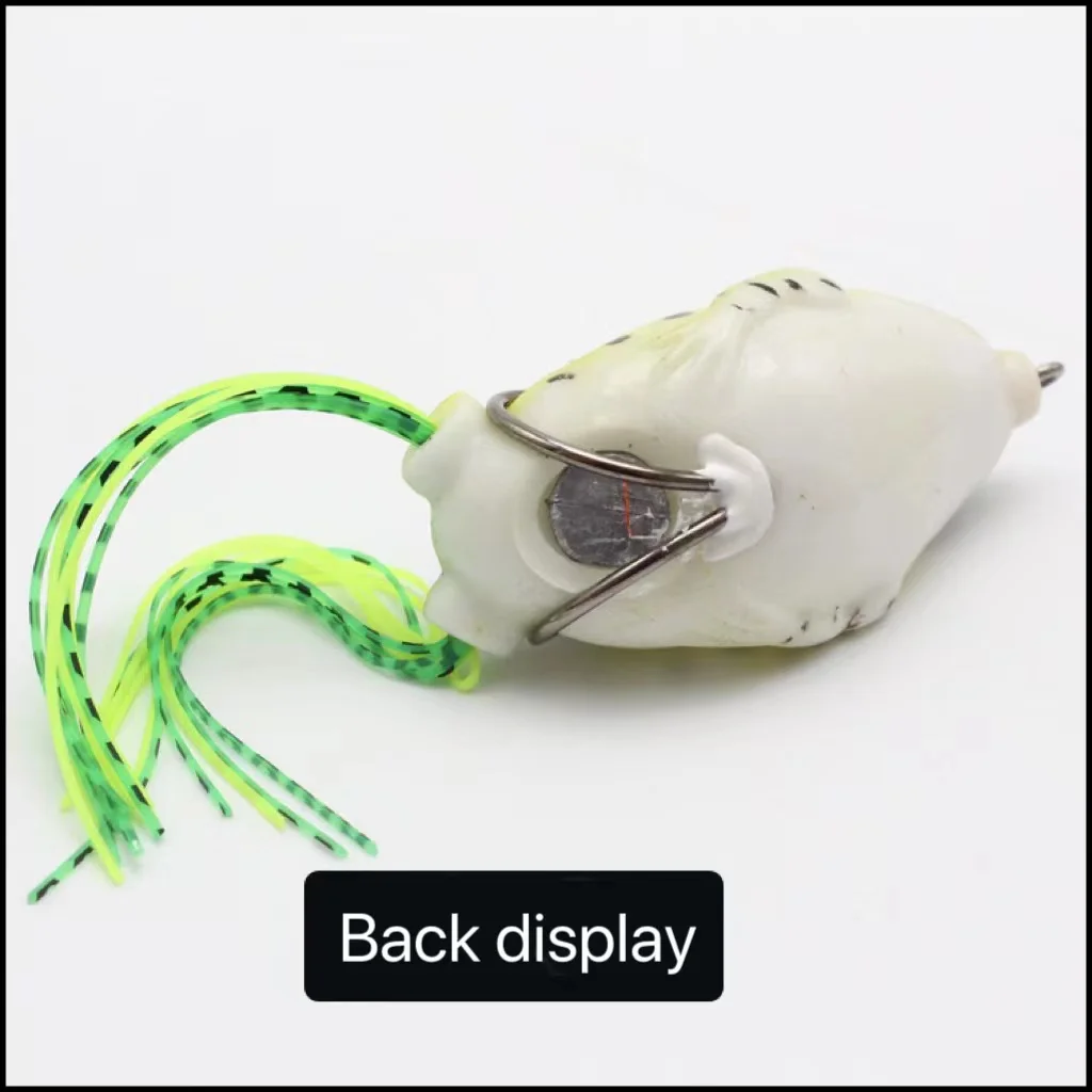 CustomizationSinking Artificial Thunder Frog 5 Colors Big And Medium Fishing Frog Hollow Body  Black Bass Fishing