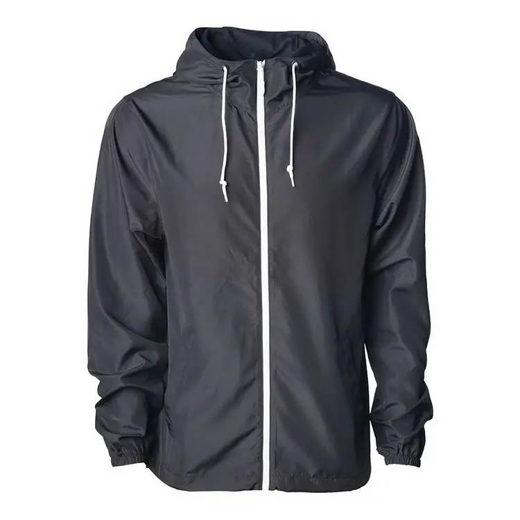Фабричная Поставка полиэстер нейлон водонепроницаемый на заказ куртка мужская ветровка