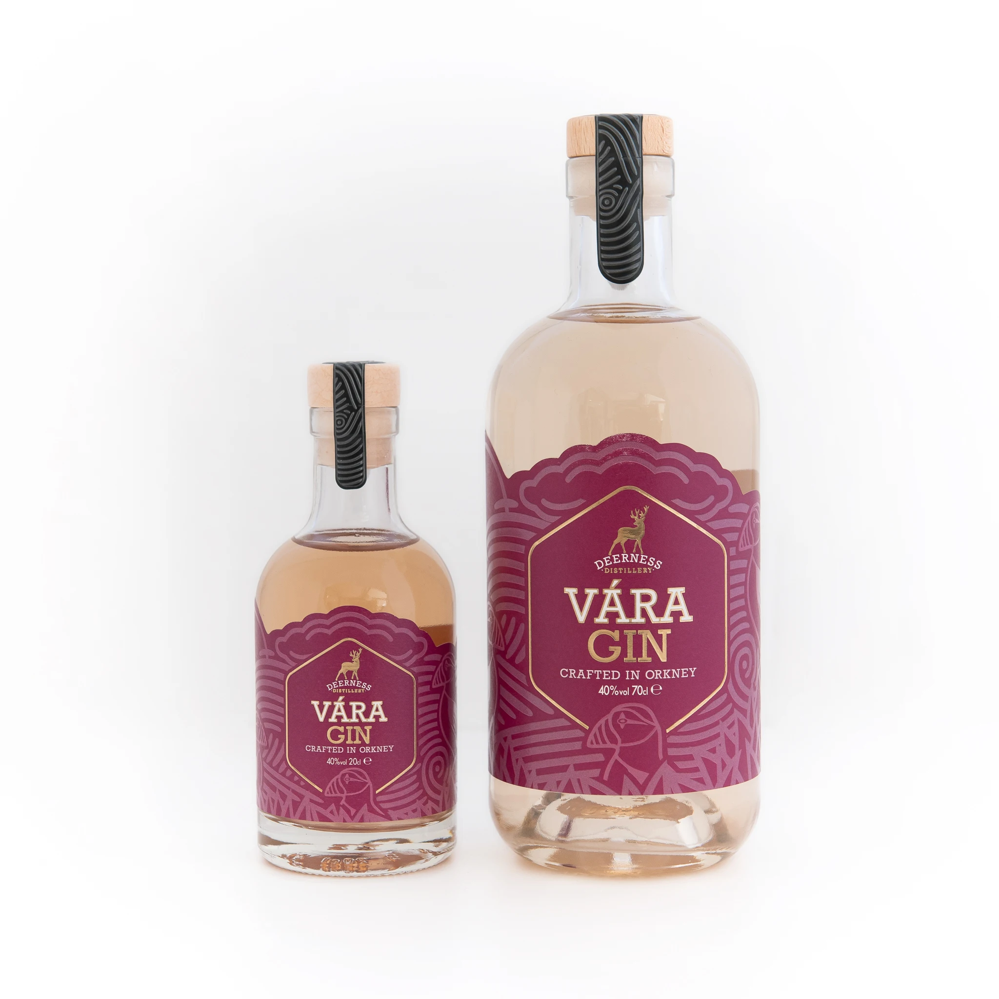 Multi Award Winning Pink Gin Premium Vara 70CL Bottle Bulk 700ml Scotland UK Gin Wholesale Rose Cardamom Citrus Rosemary Vanilla