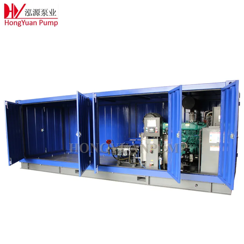 40Kpsi diesel engine concrete demolition high pressure water blasting machine