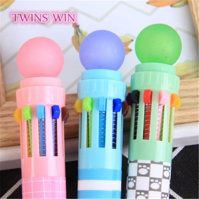 2021 cute custom little dog 10 color advertisement of ballpoint pen284