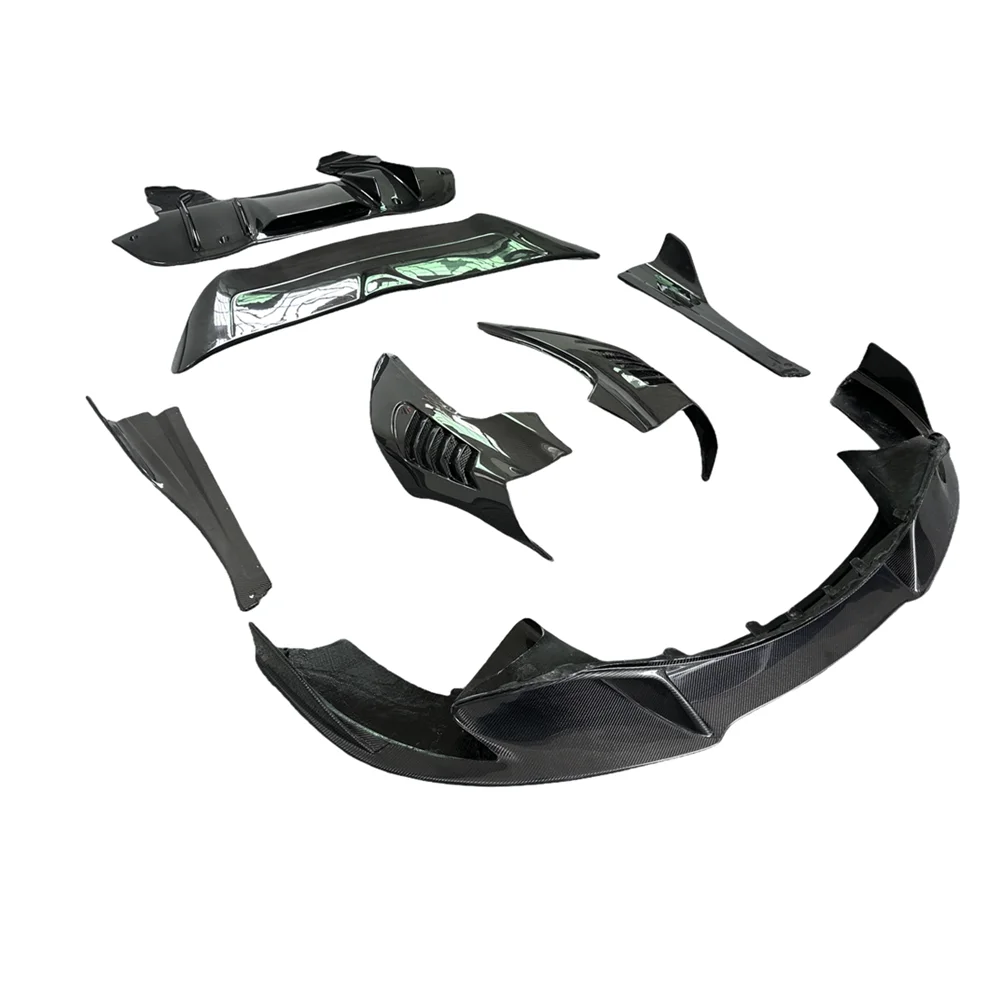 Vors Style Body Kit For Mclaren 720S Bodykit Dry Carbon Fiber Car Front Rear Lip Diffuser Side Fenders