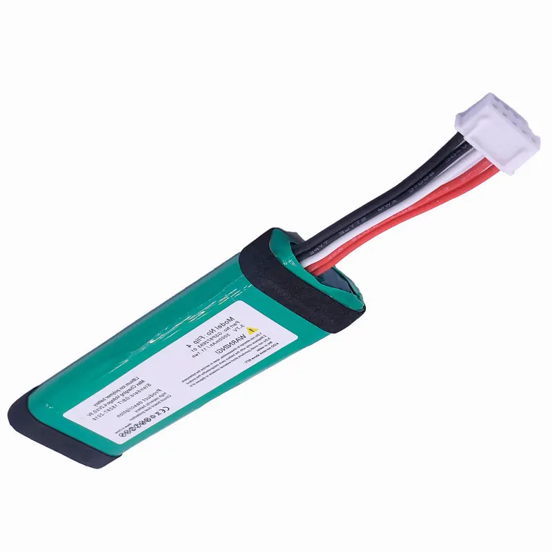 Bateria De Flip 4 Bluetooth Динамик Запасные части 5 проводов Liion сменный аккумулятор 3 7 В 3000 мАч Baterai