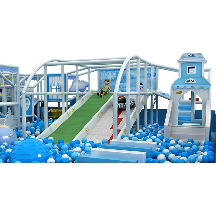 Cowboy Commercial Children Play land Shopping Center Adventure Indoor Playground Soft Modular Playground Equipment