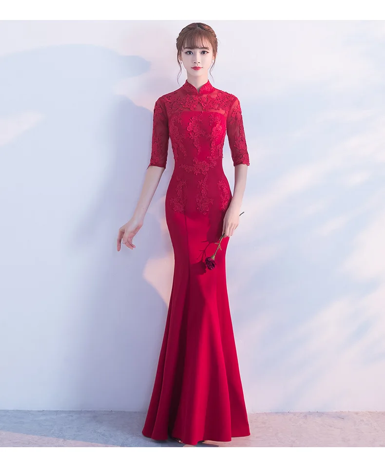 Wholesale elegant simple kids weeding gown wedding dress bridal fishtail wedding dress