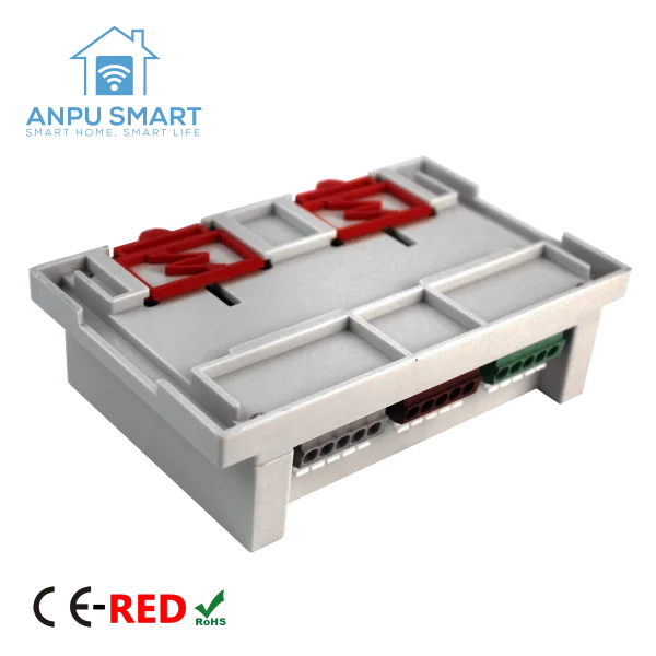  CE-RED EMC LVD Rohs2.0 одобрено питание от приложения Tuya управление через Wi-Fi подключение интеллектуальный выключатель 4 канала-4 канала