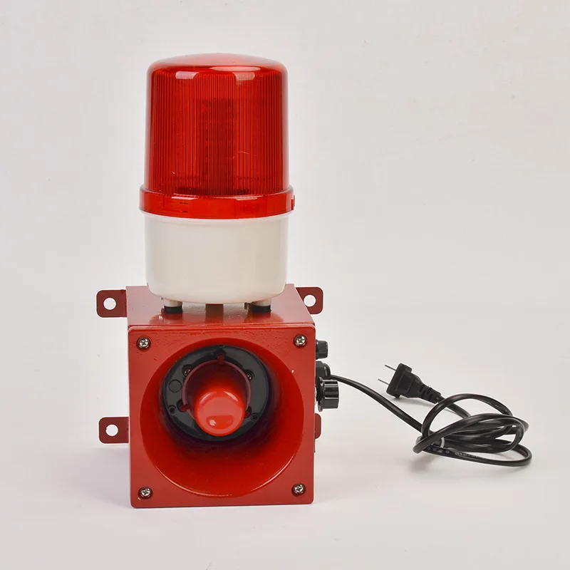 Industrial alarm TBG-150 12V 24V 120V truck industrial Marine highway integrated sound and light  alarm machine