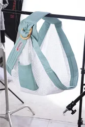 2019 wholesale comfortable breathable mesh and cotton baby sling carrier