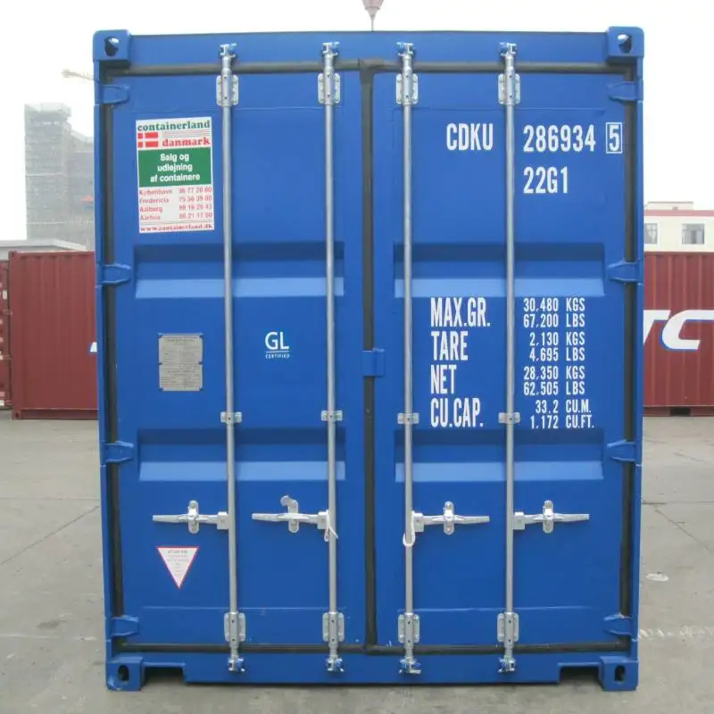  Yahgee ISO 20ft ГП совершенно новый 20GP 20 футовые контейнеры для хранения грузов сухой сборный дом с