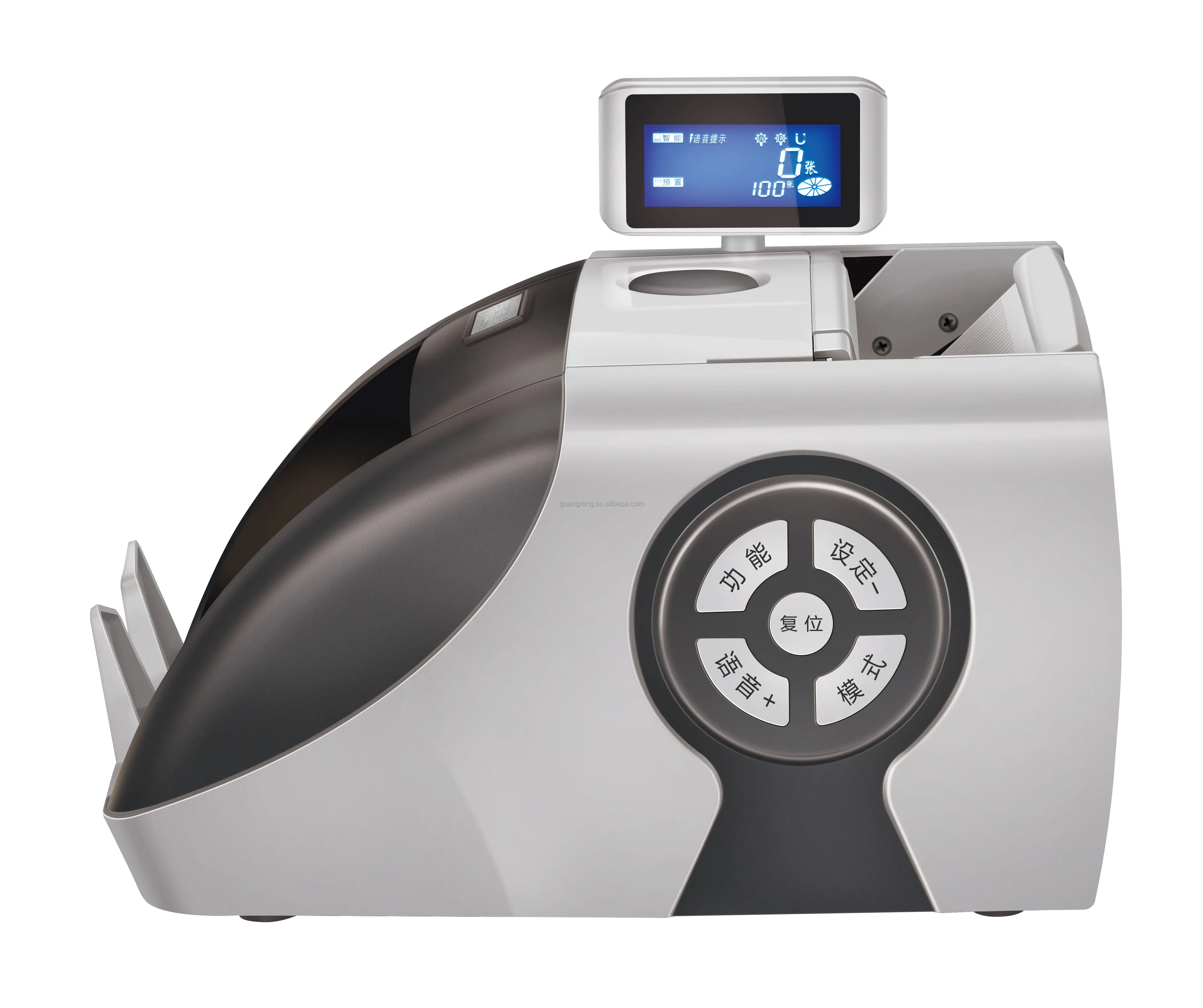 Currency Note Bill Cash Counting Machine Detector Money Counter UV MG IR Detecting with LCD Display GR-9900