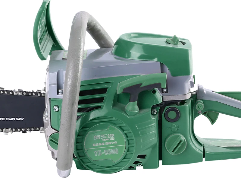 Outdoor Wood Cutting Gasoline Chain Saw 2500W Professional Gasoline Gas Chain Saw 58cc