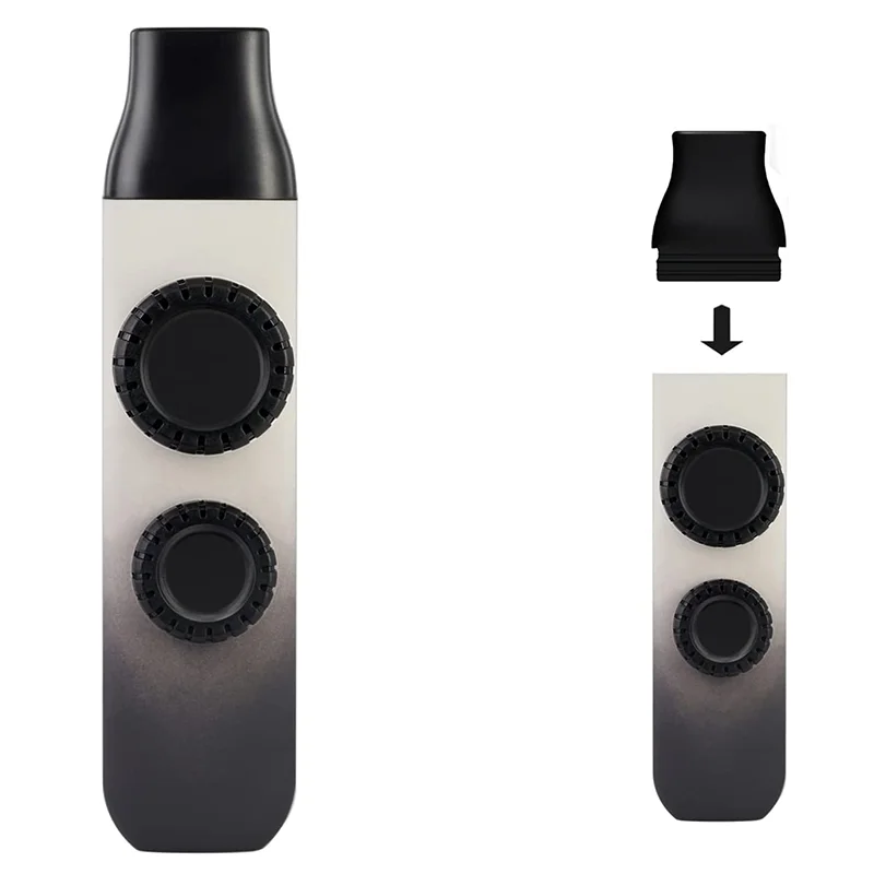 Kazoo Double Film Dazzling Color Kazoo Double Hole Harmonica Guitar Partner Musical Instruments Gifts