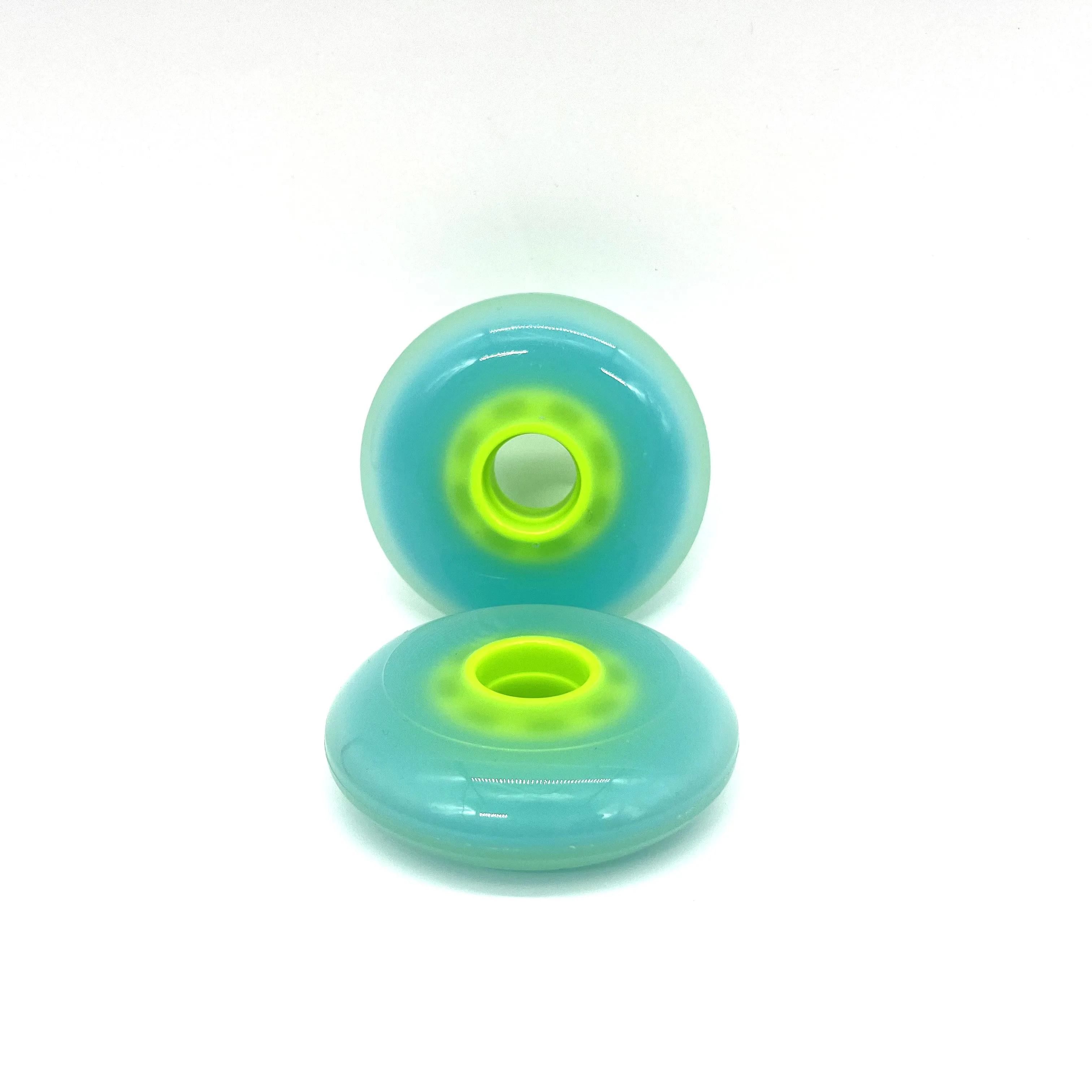 Factory Sale OEM 74A 76A soft hardness super durable high rebound PU casting hockey wheel 74a 80mm