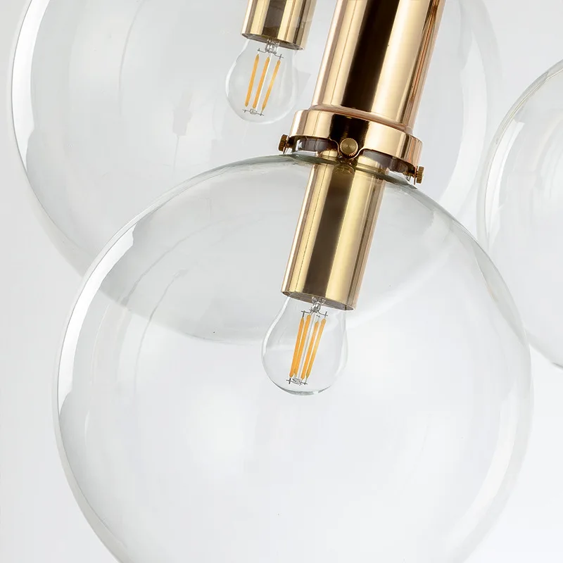 Hand Blown Glass Pendant Lamp Modern Lighting Glass Ball Pendant Light