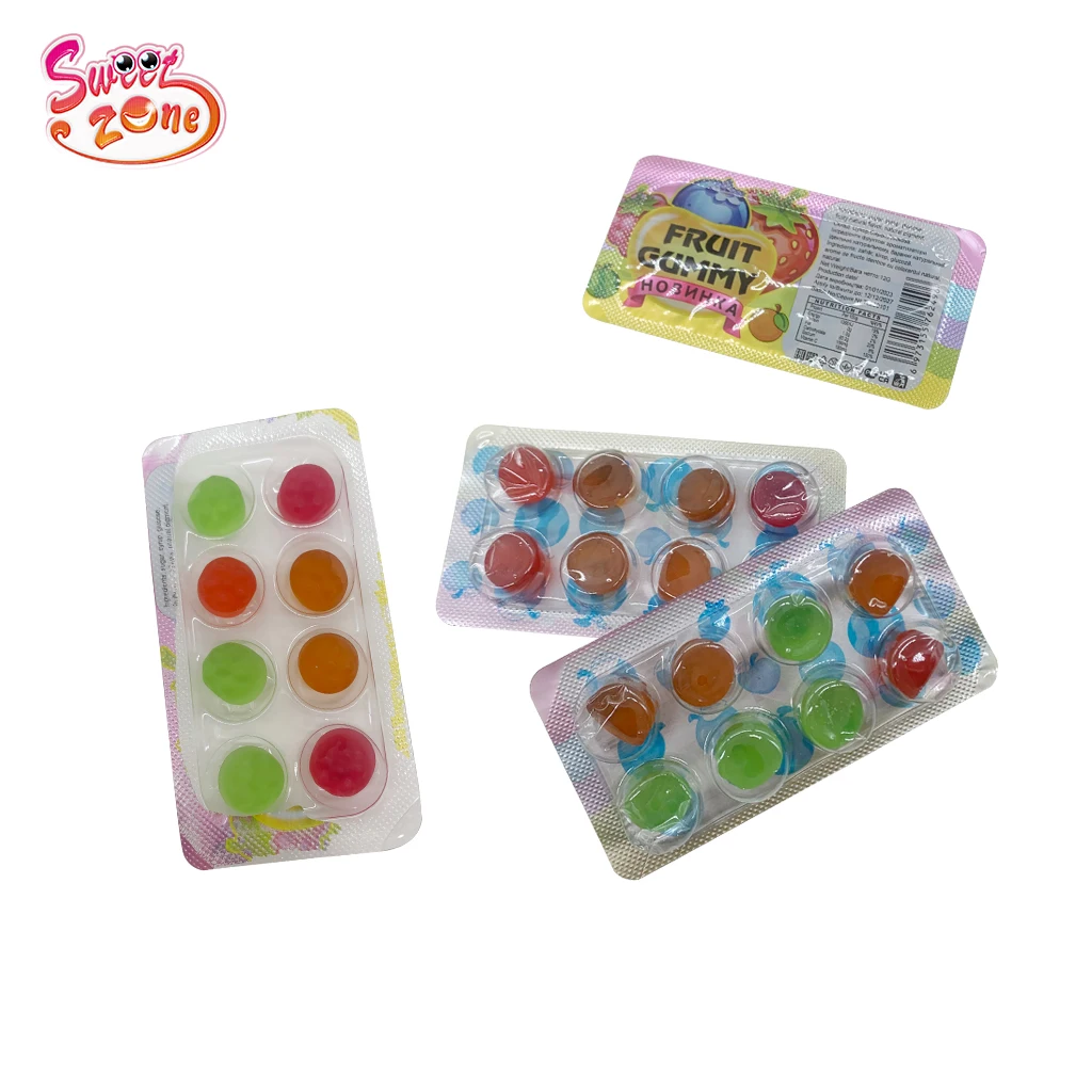 OEM Delicious factory price private label fruitful gummy candy and sweets