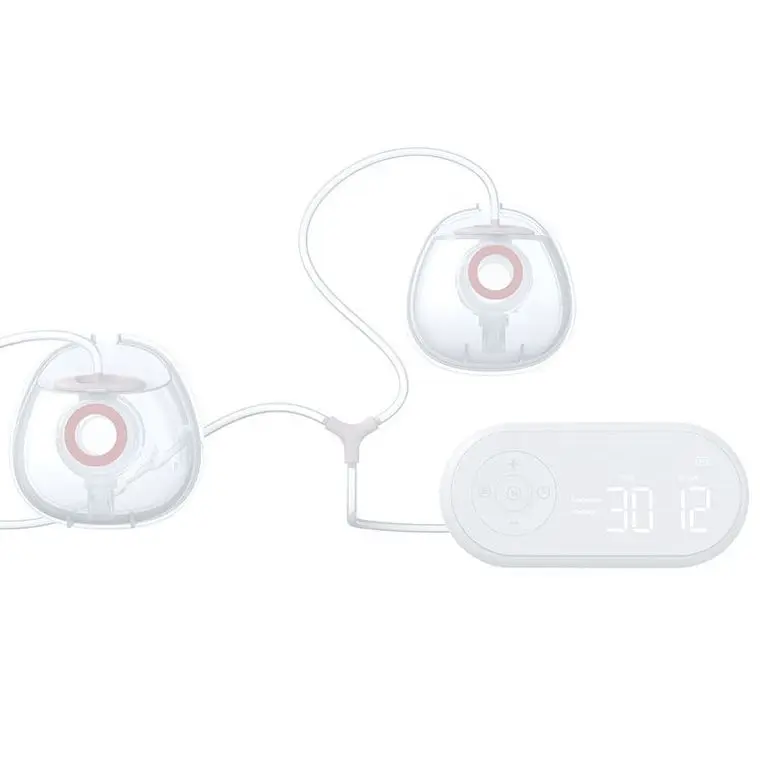 Good Selling Soft Comfortable Super Portable Breast Pump Hands-Free Electric Wearable Lying 150ml Mom Milk Extractor