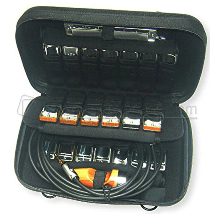 Custom Harmonicas Case Blues Harp Storage Box EVA Case for Blues Harp