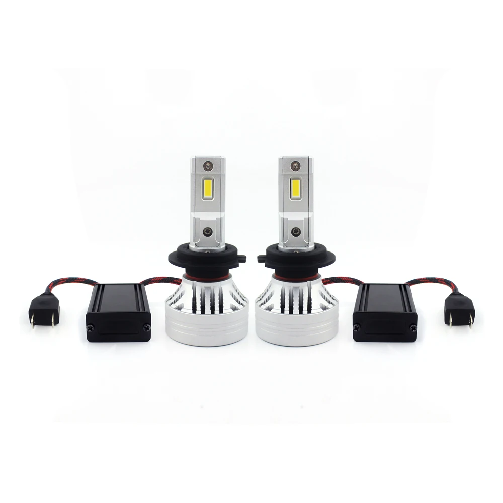 Newest 10000LM X9S LED Headlight H4 H7 H11 H13 9005 9006 With G-XP LED Chip 55W CANBUS Decoder For Car Headlight 6500K