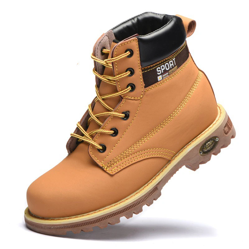 Safety Shoes Work Goodyear Leather Work Safety Boots