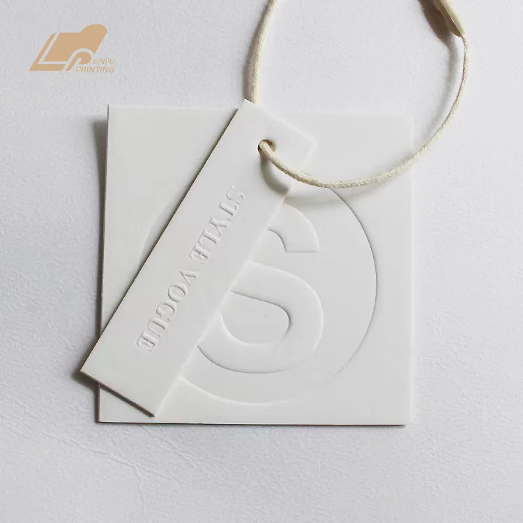 Creative fashion hang tag garment SwingTag handmade packaging label tag