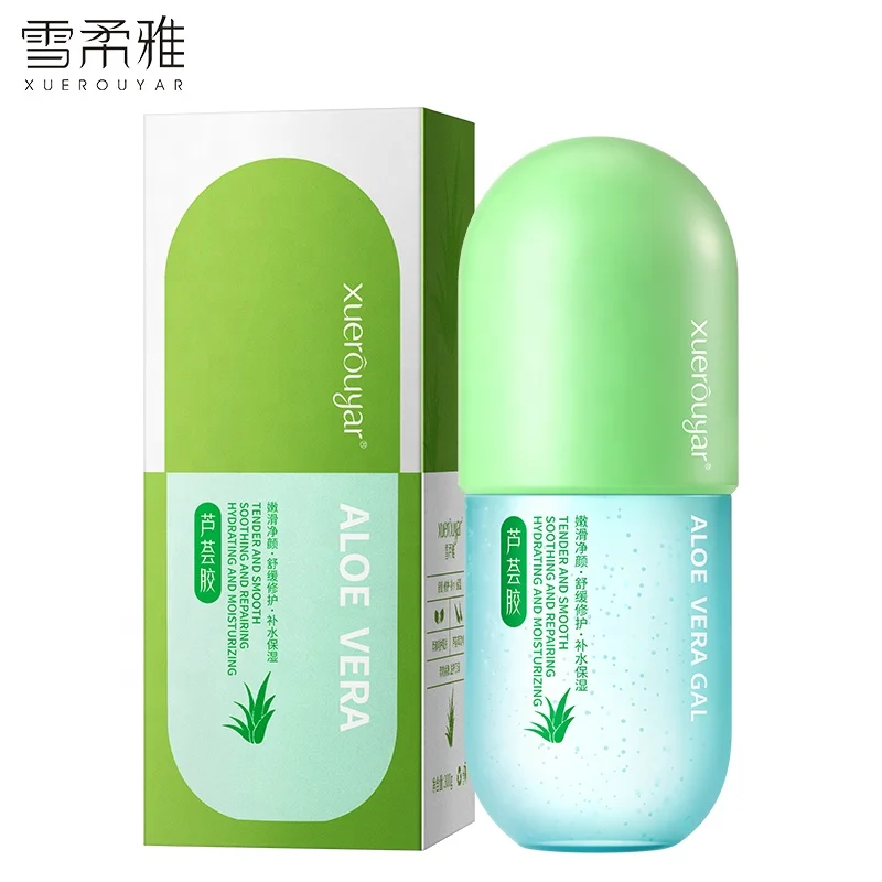 Wholesale OEM Factory Price Private Label 300ml Bulk Natural Moisturizing Smoothing Organic Aloe Vera Gel